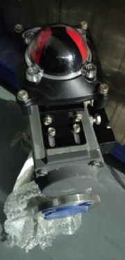 氣動(dòng)法拉球閥<br />Pneumatic fara ball valve